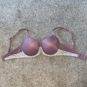 VS Pink Bra in Light Purple & Gray